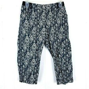 Chicos Cropped Pants Women Size 0.5 Small